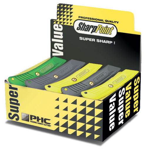 Phc Counter Top Display Unit With 20 Knives Yellow Box 20's