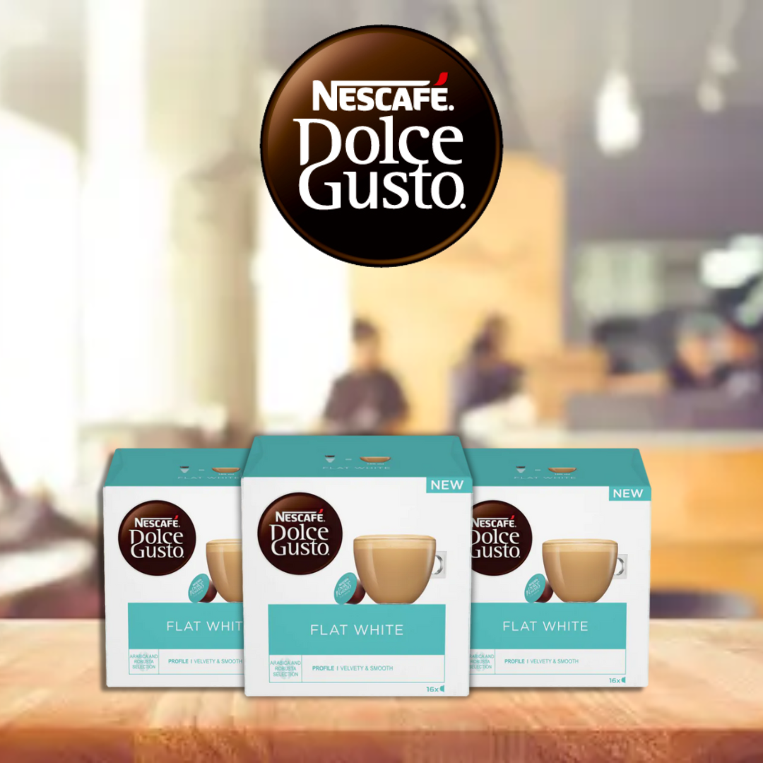 Dolce Gusto Flat White 16's - NWT FM SOLUTIONS - YOUR CATERING WHOLESALER