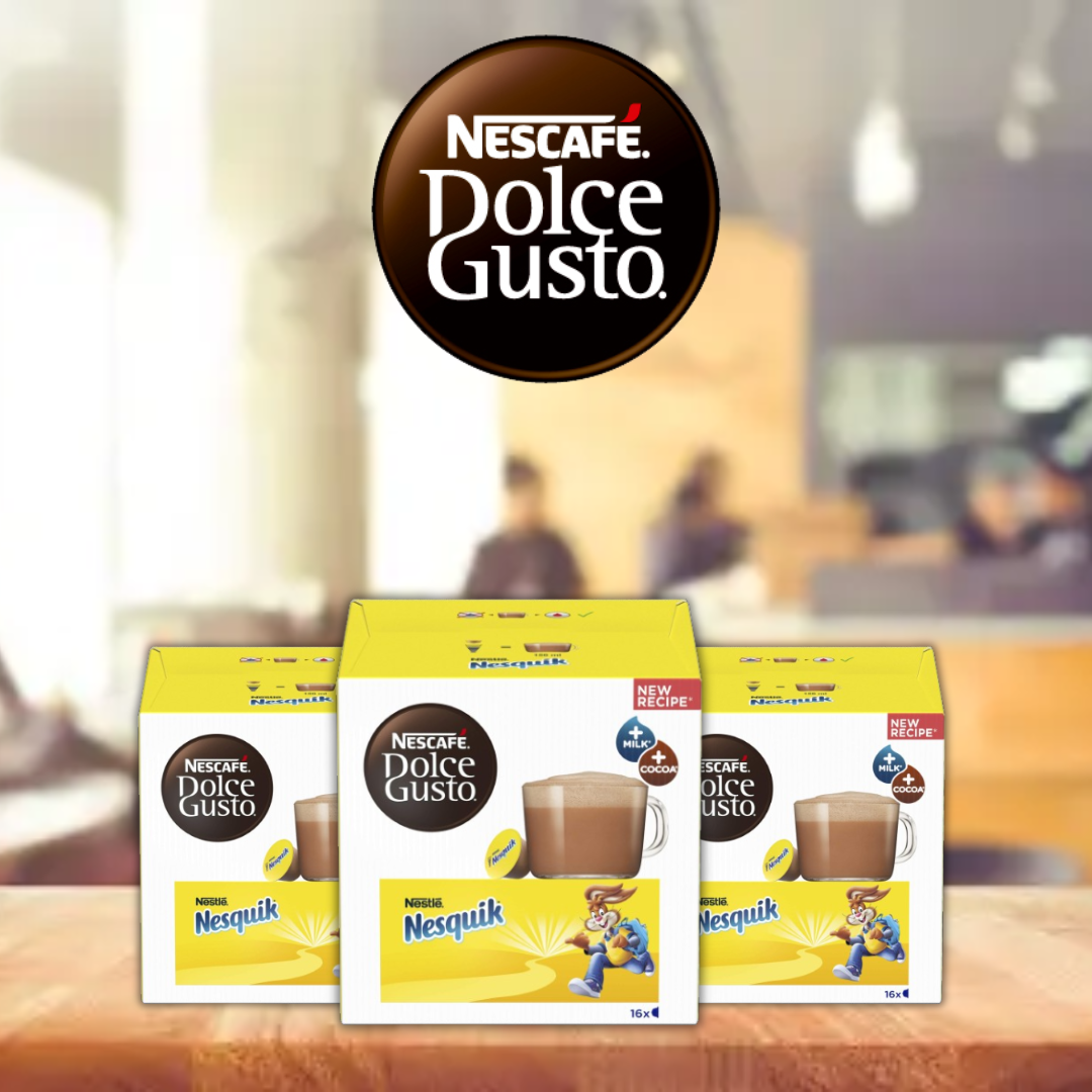 Dolce Gusto Nesquik Chocolate 16's - NWT FM SOLUTIONS - YOUR CATERING WHOLESALER