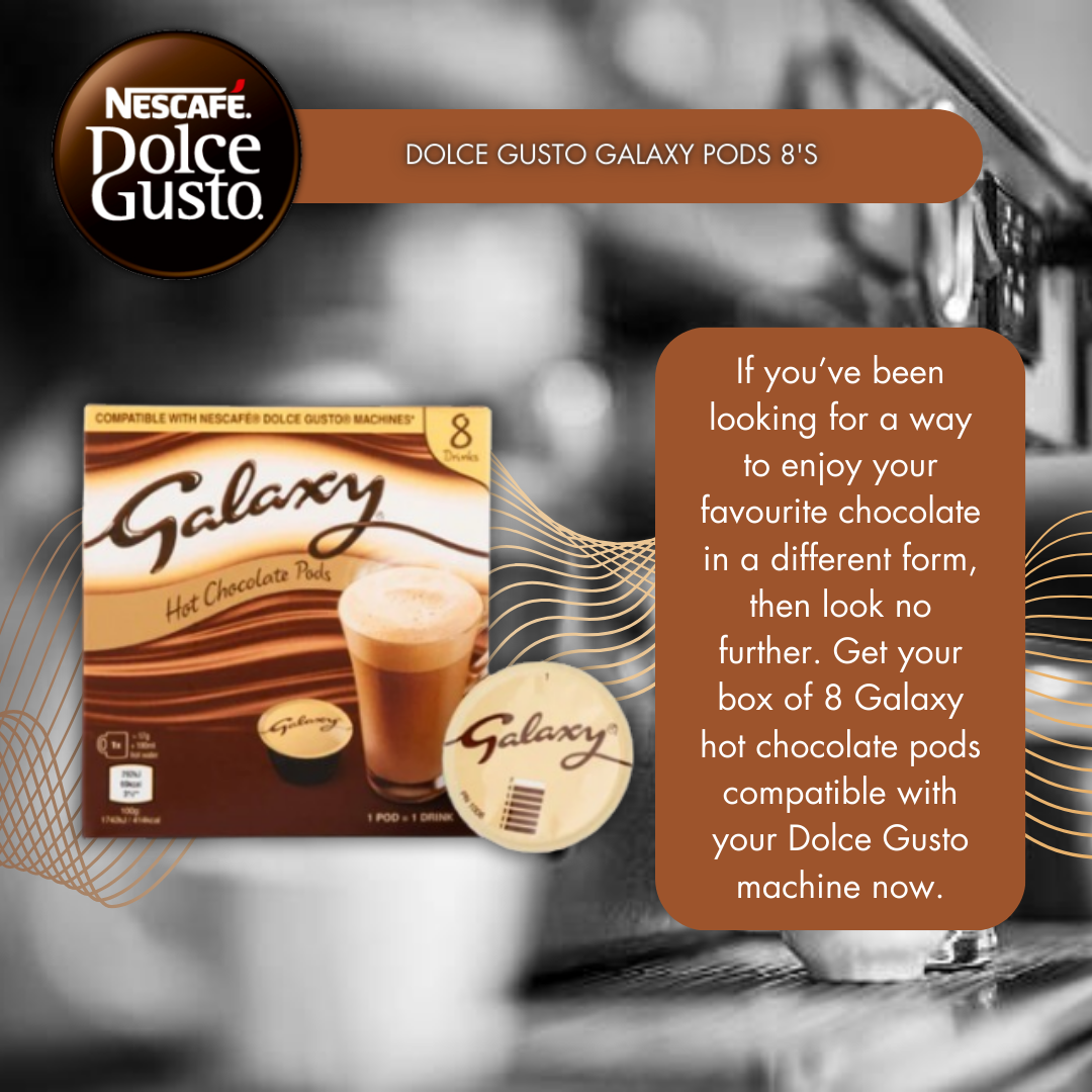 Galaxy hot chocolate sales pods