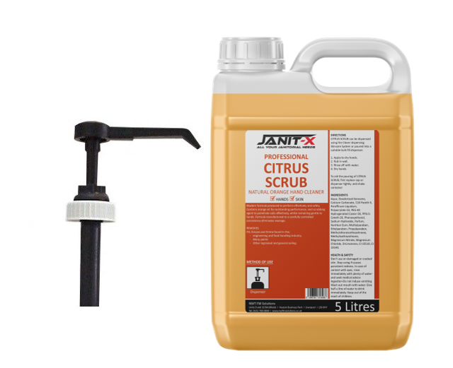 Janit-X Professional Citrus Scrub 5 Litre