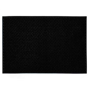 Jvl Condor Classic Astro Turf-Look Rubber Scraper Mat, Black, 40 X 60 Cm