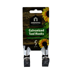 Kingfisher 5 Pack Galvanised Tool Hooks
