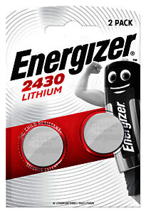 ENGZR 2430 3V LTHIUM COINCELL 2PK