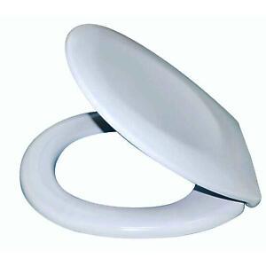 Blue Canyon Aston Duroplastic Toilet Seat With Non-Slip Seat Bumpers White