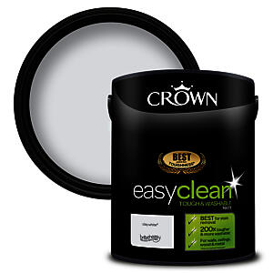 Crown Easy Clean MATT 5 Litre CLAY WHITE