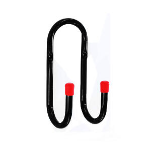 DOUBLE GARAGE HOOK BLK SMALL