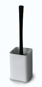 Blue Canyon Toilet Brush & Holder, White, 10 X 10 X 38 Cm