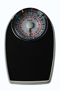 Blue Canyon Doctor Style Bathroom Scales 130Kg Max Capacity Black