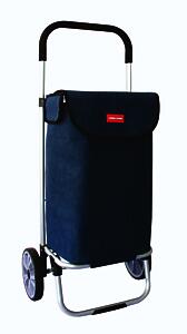 Naples 2 Wheel Shop Trolley Blue