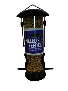 Filled Premium Suet Bird Feeder