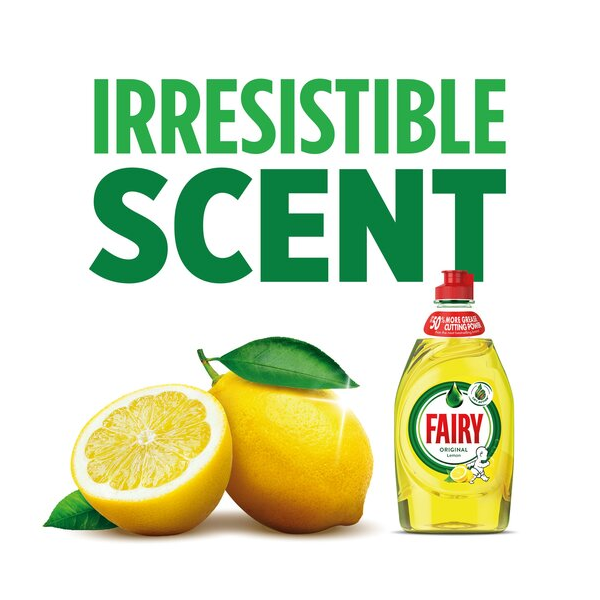 Fairy Original Lemon with Lift Action Washing Up Liquid 320ml