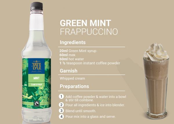 Tate & Lyle Fairtrade Mint Pure Cane Syrup (750ml)