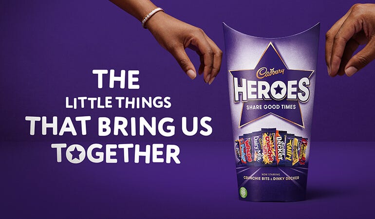 Cadbury Dairy Milk Heroes Pouch, 300g