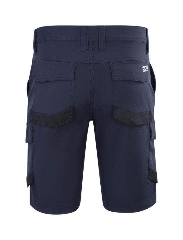 Jcb Unisex 4-Way Stretch Shorts Navy ALL SIZES