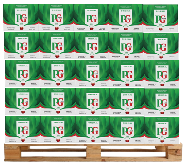 PG Tips Envelope Tea Bag 200's