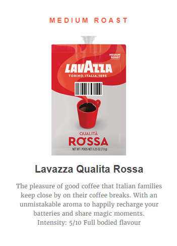 Flavia Lavazza Qualita Rossa Sachets 100's