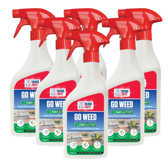Block Blitz Go Weed Killer | 1 litre Trigger Spray