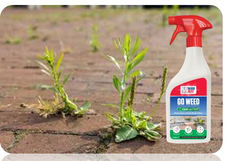 Block Blitz Go Weed Killer | 1 litre Trigger Spray
