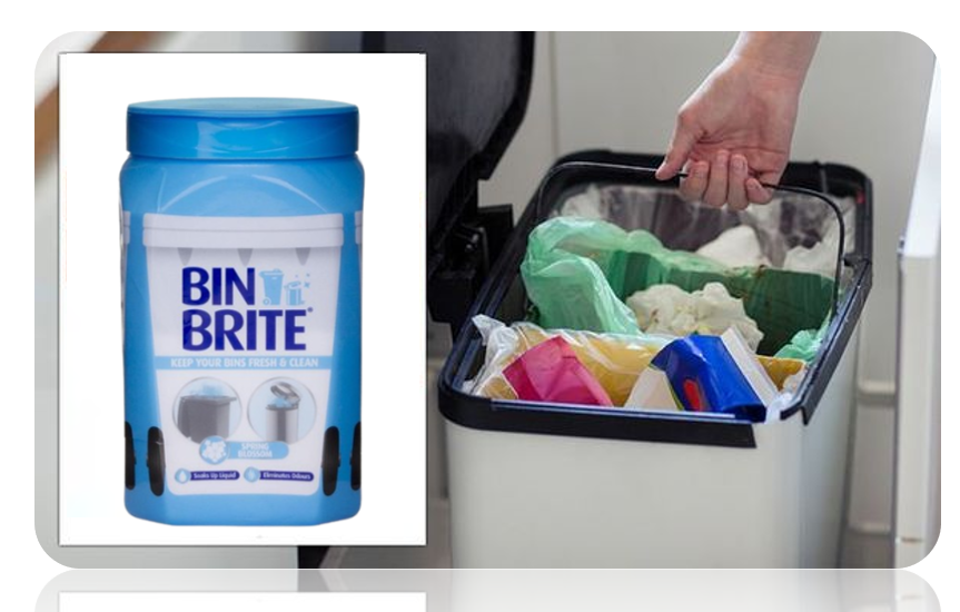 Bin Brite Bin Odour Neutraliser 500g Spring Blossom