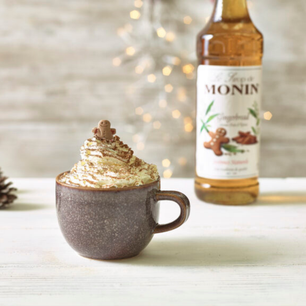 MONIN Gingerbread Coffee Syrup 700ml (Glass Bottle)