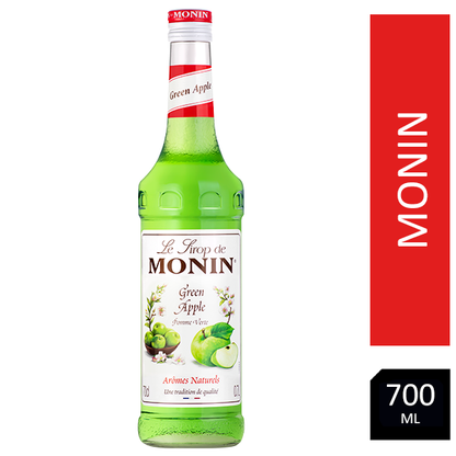 Monin Green Apple Coffee Syrup 700ml (Glass)