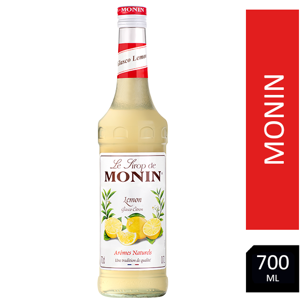 Monin Lemon Coffee Syrup 700ml (Glass)