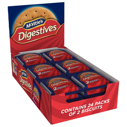 McVities Digestive Twin Pack 24's