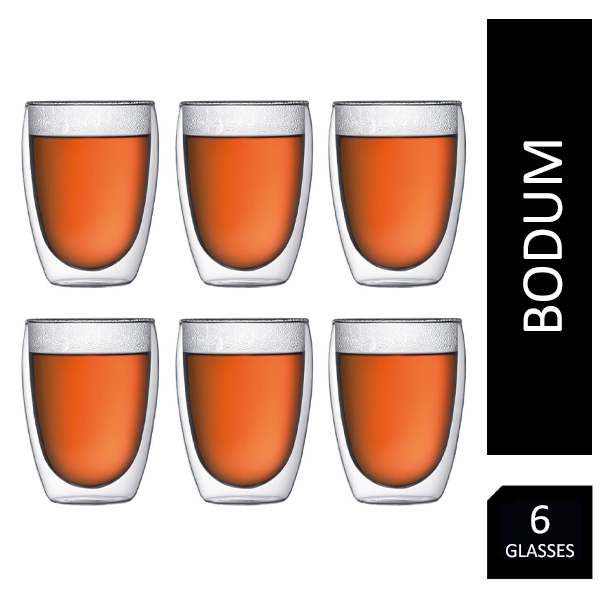 Bodum Pavina Glass Set 0.35 Litre Pack 6's