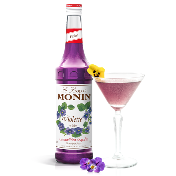 Monin Violet Coffee Syrup 700ml (Glass)