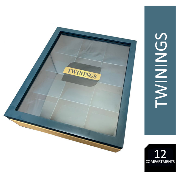 Twinings 12 Compartment Pyramid Display Box (Empty)