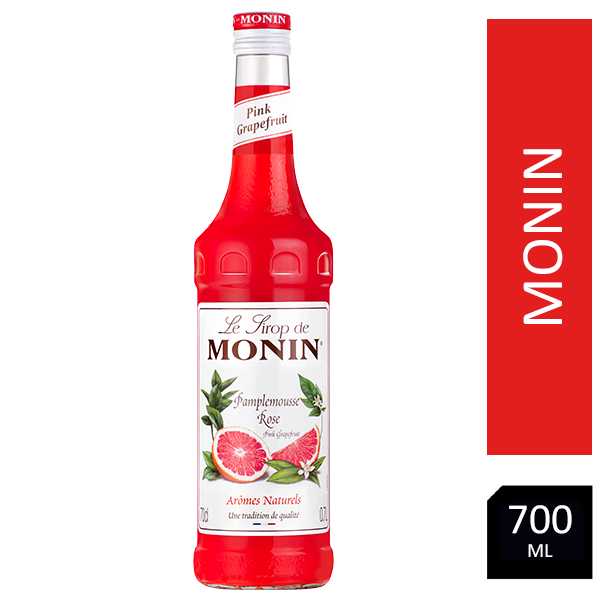Monin Pink Grapefruit Coffee Syrup 700ml (Glass)