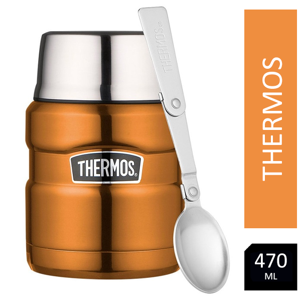 Thermos S/S Copper Food Flask 470ml