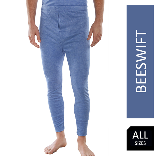 Beeswift Workwear Blue Thermal Long John Trousers (All Sizes)