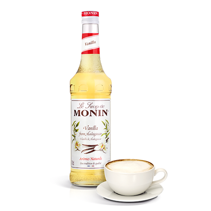 MONIN Vanilla Coffee Syrup 700ml (Glass Bottle)