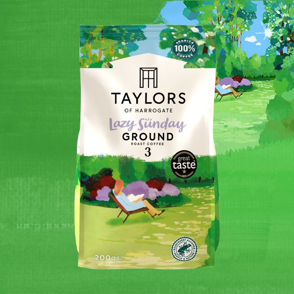 Taylors of Harrogate Lazy Sunday Ground Coffee 200g