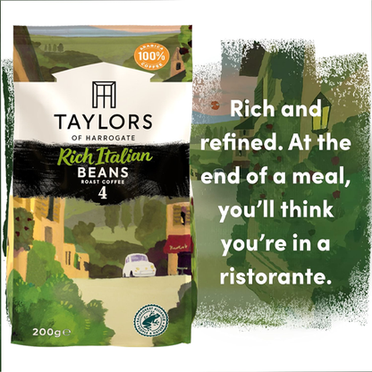 Taylors of Harrogate Rich Italian Coffee Beans 200g