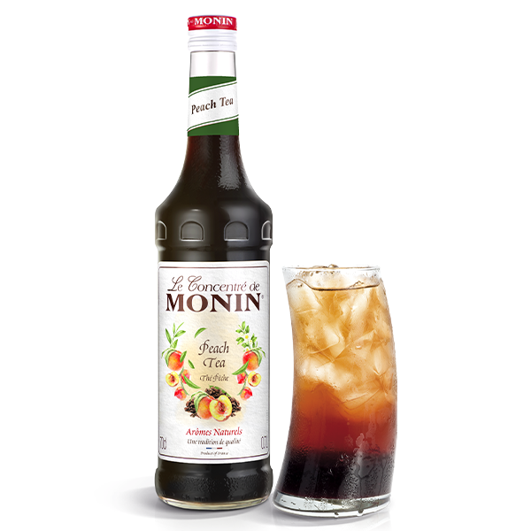 Monin Peach Tea Syrup 1 Litre