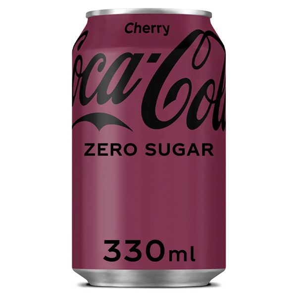 Cherry Coke Zero Cans 24x330ml
