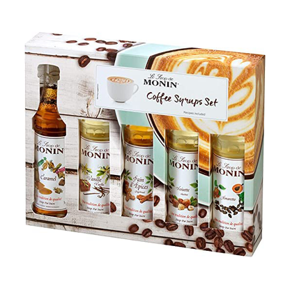 Monin Syrup Coffee Gift Set 5x5cl