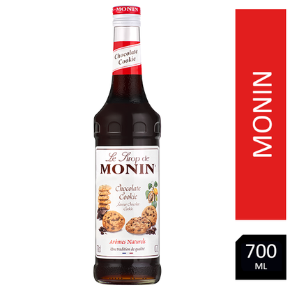 MONIN Chocolate Cookie Coffee Syrup 700ml (Glass Bottle)
