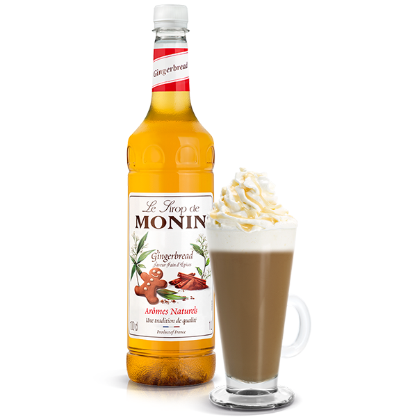 Monin Gingerbread Coffee Syrup 1 Litre