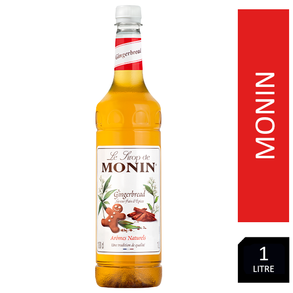 Monin Gingerbread Coffee Syrup 1 Litre