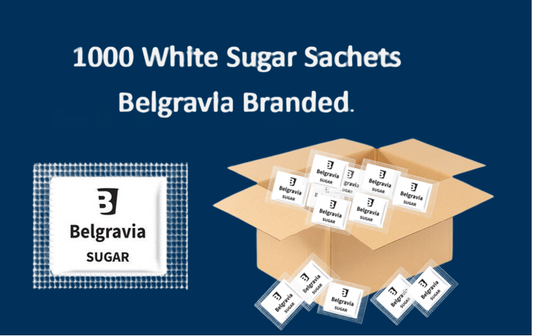 Belgravia White Sugar Sachets 1000"s