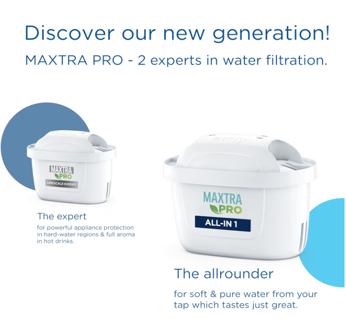 Brita Maxtra Plus Universal Filter AllinOne Cartridge Pack 6's