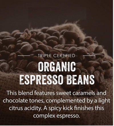 Belgravia High-Ground Blend Fairtrade Organic Coffee Beans 1kg (100% Arabica)