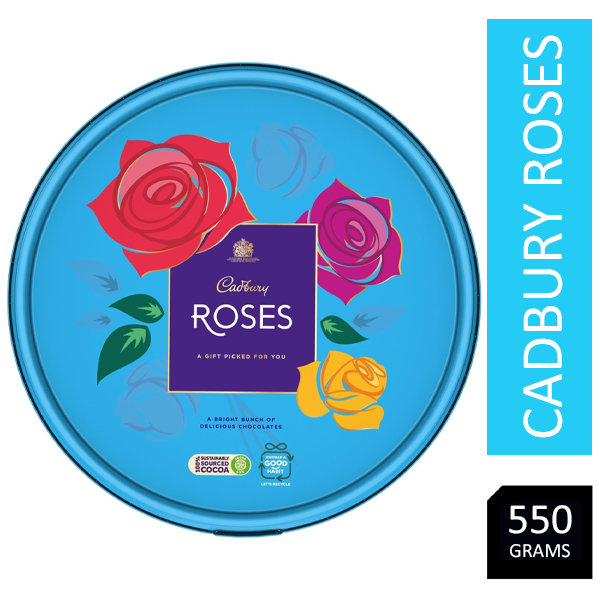 Cadbury Roses Tin 550g Tub