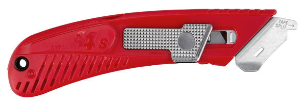 Phc S4 Spring Back Safety Cutter Left Handed Red
