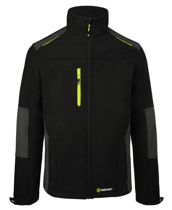Flex Softshell Jacket Two-Tone Bl Gy XS