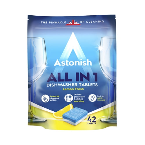 Astonish All in1 Dishwasher Tablets Lemon 42's